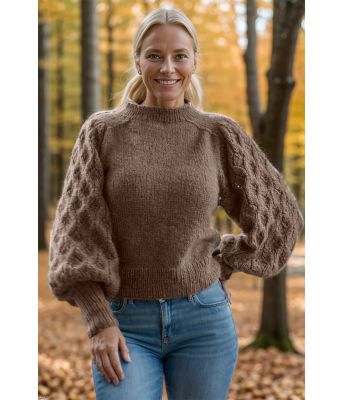 Brun Juliegenser - Mie Mack Cappelen by Viking 2415-5-308