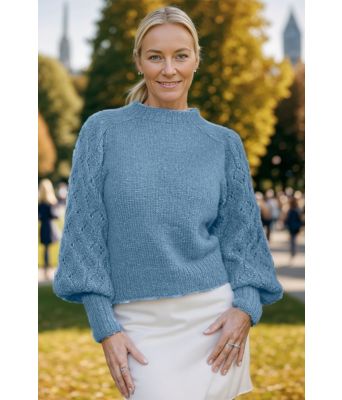 Juligenseren i lys jeansblå - Mie Mack Cappelen by Viking 2415-5-326