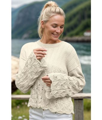 Naturhvit Eukalyptusgenser - Viking 2418-6-402