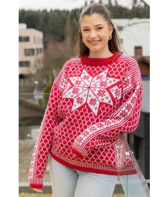 Rød Paris genser - Viking 2420-1E