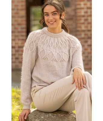 Eloise genser sandfarget - Viking 2425-10A
