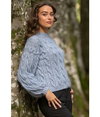 Blå Hampton genser - Viking 2425-9B