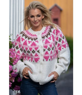 Pink jakke - Viking-2426-4