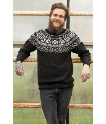 Frost genser fra Viking 1823-3 svart