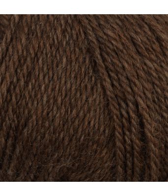 Viking garn - Alpaca liten storm 708 Brun