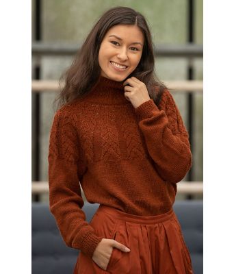 Tegl genser fra Viking 1824-2 Rust