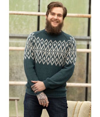 Teak genser herre fra Viking 1824-5