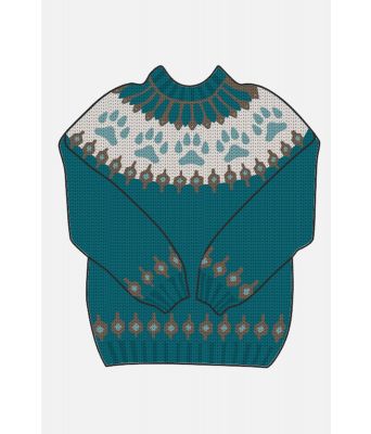 Villmarksgenseren / The wilderness sweater garnpakke i Hobbygarn - D