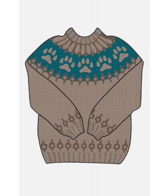 Villmarksgenseren / The wilderness sweater garnpakke i Hobbygarn - F