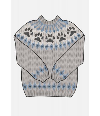 Villmarksgenseren / The wilderness sweater garnpakke i Hobbygarn - I