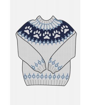 Villmarksgenseren / The wilderness sweater garnpakke i Hobbygarn - L