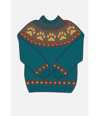 Villmarksgenseren / The wilderness sweater garnpakke i Hobbygarn - O