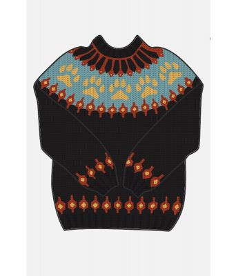 Villmarksgenseren / The wilderness sweater garnpakke i Hobbygarn - T
