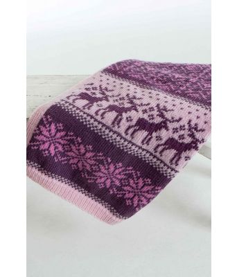 Vognteppe til baby med elg - Viking 1404-13