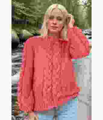 Korall Poppy genser - Belfilato 101-44017