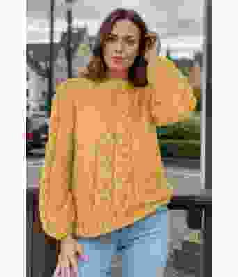 Maisgul Poppy genser - Belfilato 101-47902