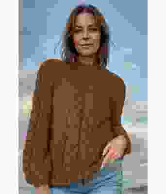 Sjokolade Poppy genser - Belfilato 101-47943