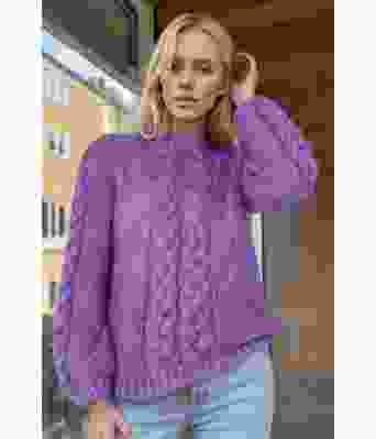 Lavendel Poppy genser - Belfilato 101-47954