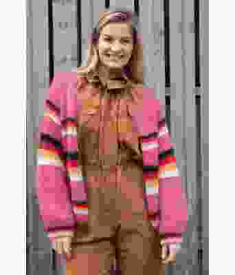 Rosa Dandelion jakke - Belfilato 130