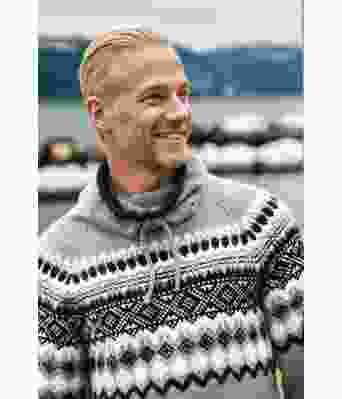 Lysegrå Carl genser - DLG143-SU340334013402