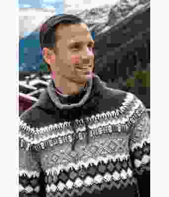 Carlgenser koksfarget med grått mønster - DLG 143-SU342734053400