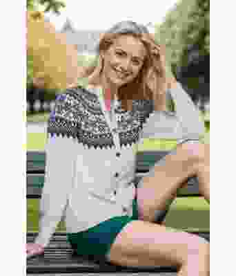 Frydkofte i bomull/bambusgarn - Viking 1609-16B