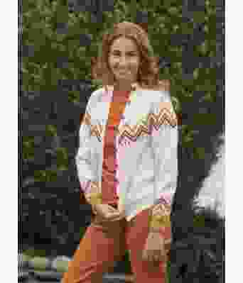 Selene kofte fra Viking 1816-1 Hvit