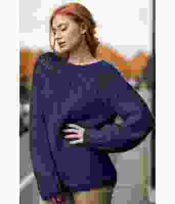 Mørk blå Ren-genser - Viking 1922-1-324