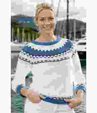 Leonoragenser med blå detaljer - Viking 2018-06C