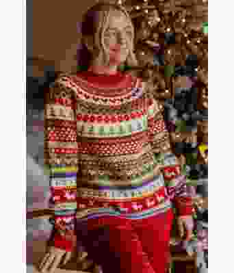 Ulrikkes ugly Christmas sweater - Strikka 2022-032