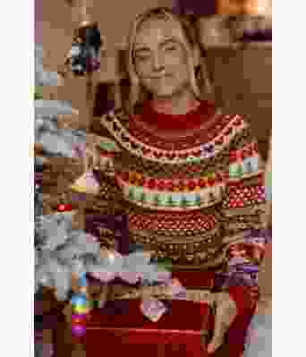 Ulrikkes ugly christmas sweater - Strikkia 2022-032B 