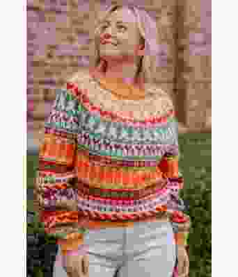 Ulrikkes ugly easter sweater - Strikkia 2023-004