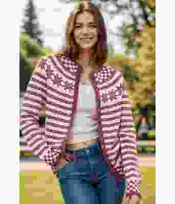 Fana kofta lyngfarget - Viking 2207-1-564500