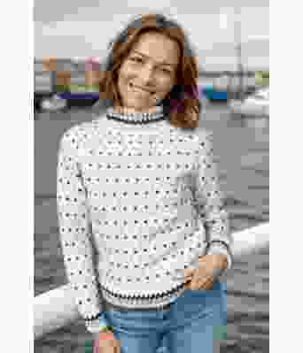 Lollilender med blått mønster - DLG 23-051-S220226