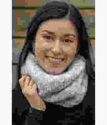 Fjellrose strikket buff - Viking 2310-12