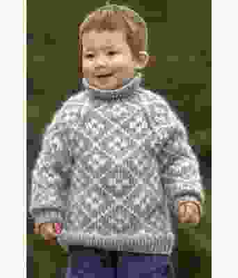 Fjellrose genser til barn - Viking 2310-22