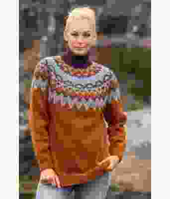 Kraft genser, Rust - Viking 2329-1I