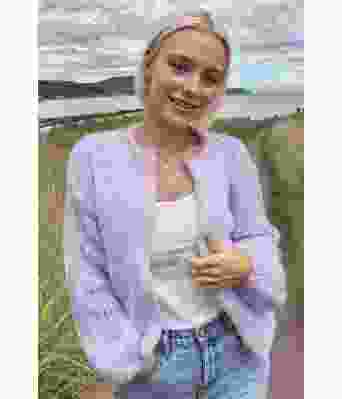 Lys lavendel Snuggle soft cardigan - Belfilato 24-006-47919