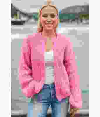 Neonrosa Snuggle soft cardigan - Belfilato 24-006-47957