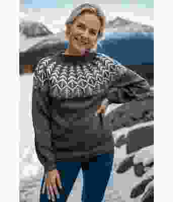 Koksgrå Skogsgenser med grått mønster - DLG 24-008-SU34273403