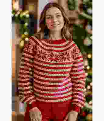 Jul i Fana genseren i alpakkaull - DLG 24-022-AS560