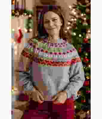 Julestemning julegenser i ullgarn - DLG 24-023-SU3403