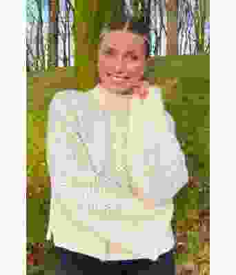 Naturhvit Heidilender i Sportsull - DLG 24-025-SU3400