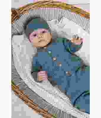 Millian og Milla hentesett til baby i petrol - DG 422-01