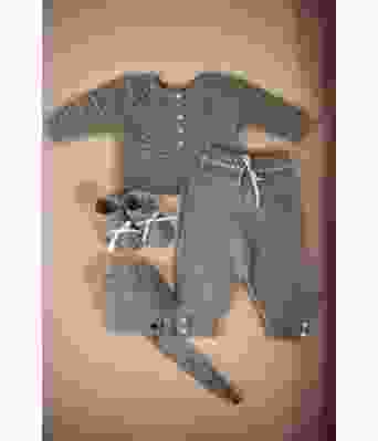 Beige melert Theo og Thea hentesett - DG 310-02A-3841