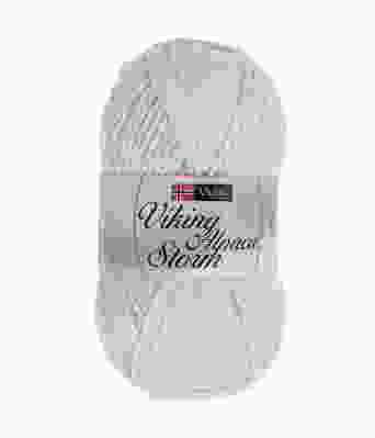 Viking garn - Alpaca Storm 512 - Perlegrå