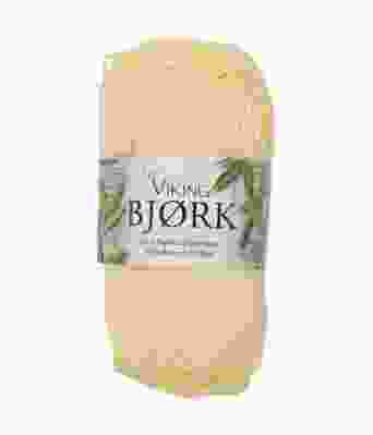 Viking garn - Bjørk 543 - Lys gul
