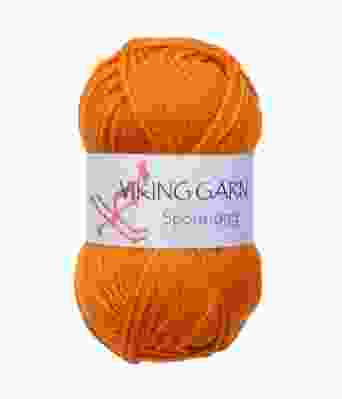 Viking garn - Sportsragg 544 - Okergul