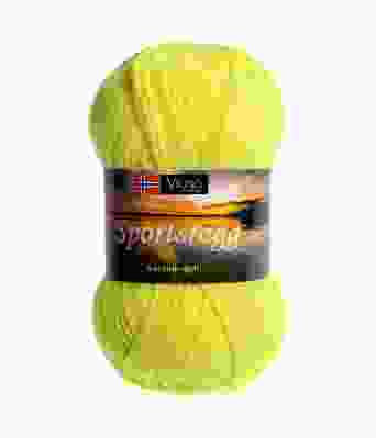 Viking garn - Sportsragg 549 - Neongul