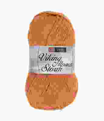 Viking garn - Alpaca Storm 551 - Oransje